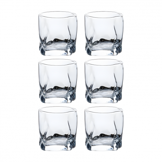 Glass Cups Set 6 Pieces